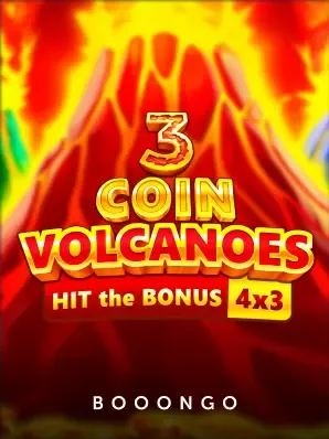 3 Coin Volcanoes — Booongo